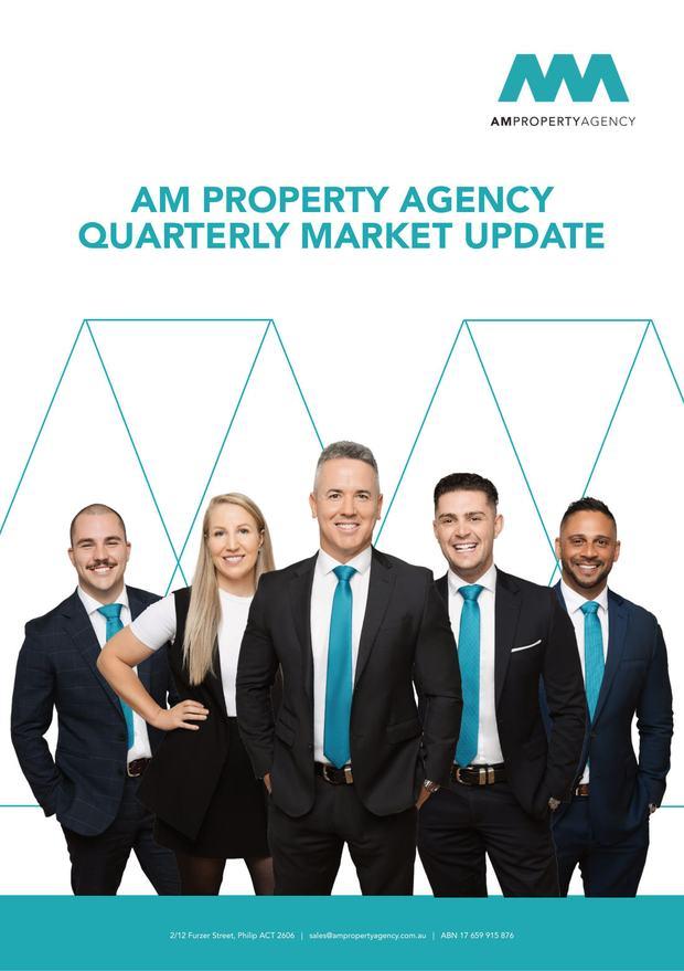 AM Property quarterly market update report cover